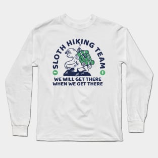 Sloth Hiking Team Long Sleeve T-Shirt